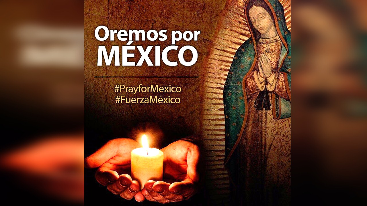 Cristovisión se une en oración por víctimas del terremoto en México