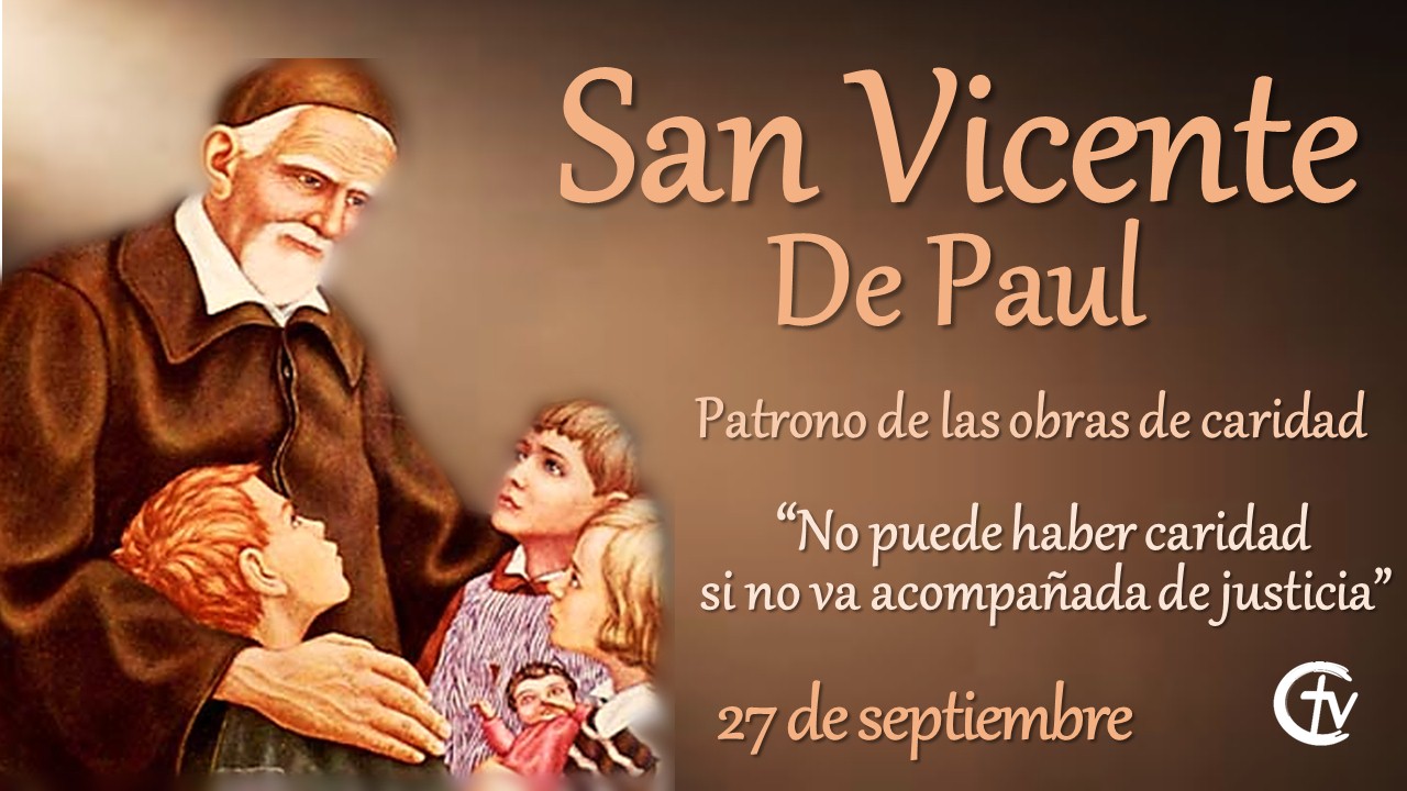 SANTO DEL DÍA || San Vicente de Paul, patrono de las obras de caridad |  Cristovisión