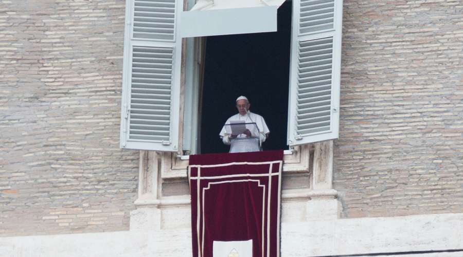 papa francisco en el angelus 